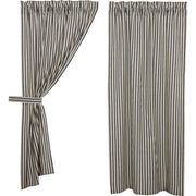 Ashmont Ticking Stripe Short Panel Set of 2 63x36