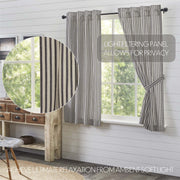 Ashmont Ticking Stripe Short Panel Set of 2 63x36