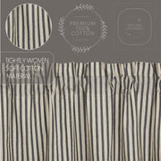 Ashmont Ticking Stripe Prairie Swag Set of 2 36x36x18