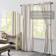 Grace Grain Sack Stripe Panel Set of 2 84x40