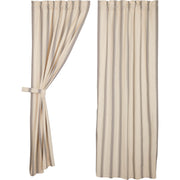 Grace Grain Sack Stripe Panel Set of 2 84x40