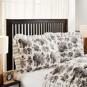 Annie Portabella Floral Ruffled Standard Sham 21x27