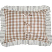 Annie Portabella Floral Ruffled Standard Sham 21x27