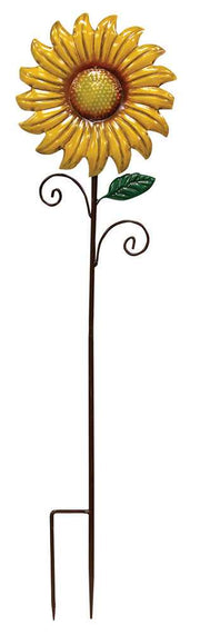 Metal Sunflower Decorative Garden Stake