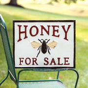 Honey for Sale Metal Sign