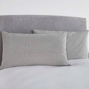 Burlap Dove Grey King Sham 21x37