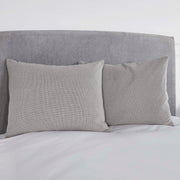 Burlap Dove Grey Standard Sham 21x27