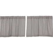 Burlap Dove Grey Tier Set of 2 L24xW36