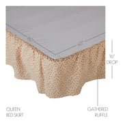 Camilia Queen Bed Skirt 60x80x16