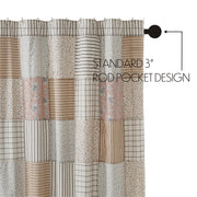 Kaila Patchwork Shower Curtain 72x72