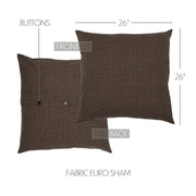 Kettle Grove Euro Sham Fabric 26x26