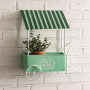 Fresh Herbs Hanging Wall Cart