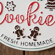 Santa's Homemade Cookies Wall Sign