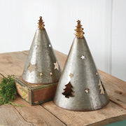 Small Christmas Tree Votive Holder