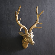 Retro Deer Head Sculpture Wall Decor
