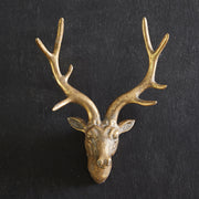 Retro Deer Head Sculpture Wall Decor
