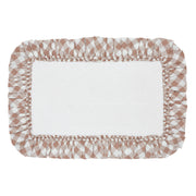 Annie Buffalo Portabella Check Bathmat 20x30