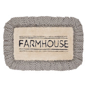 Sawyer Mill Charcoal Farmhouse Bathmat 20x30