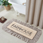 Sawyer Mill Charcoal Farmhouse Bathmat 27x48