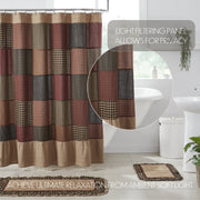 Maisie Patchwork Shower Curtain 72x72