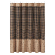 Maisie Ruffled Shower Curtain 72x72