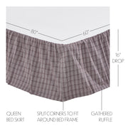 Florette Queen Bed Skirt 60x80x16