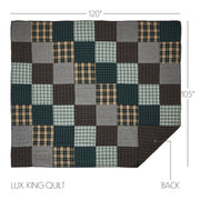 Pine Grove Luxury King Quilt 120Wx105L