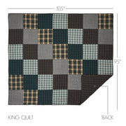 Pine Grove King Quilt 105Wx95L