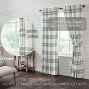 Pine Grove Plaid Panel Set of 2 84x40