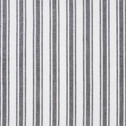 Sawyer Mill Black Ticking Stripe Door Panel 72x40