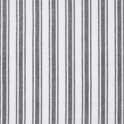 Sawyer Mill Black Ticking Stripe Valance 16x72