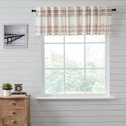 Wheat Plaid Valance 19x90