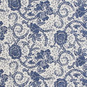 Dorset Navy Floral Fabric Euro Sham 26x26