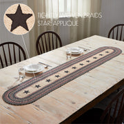 Colonial Star Jute Oval Runner 13x72