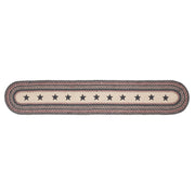 Colonial Star Jute Oval Runner 13x72