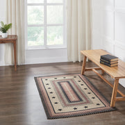 Colonial Star Jute Rug Rect w/ Pad 36x60