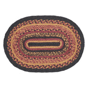 Heritage Farms Jute Oval Placemat 10x15