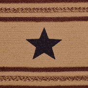 Potomac Jute Runner Stencil Stars 13x72