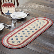 Celebration Jute Oval Runner 13x36