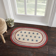 Celebration Jute Rug Oval w/ Pad 24x36