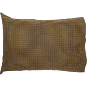 Tea Cabin Green Plaid Standard Pillow Case Set of 2 21x30