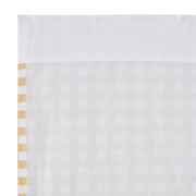 Annie Buffalo Yellow Check Panel Set of 2 84x40