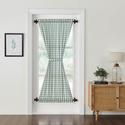 Annie Buffalo Green Check Door Panel 72x40