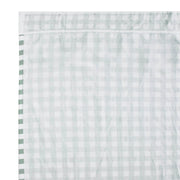 Annie Buffalo Green Check Ruffled Shower Curtain 72x72