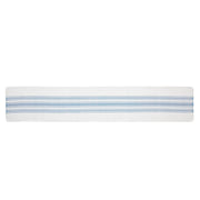 Antique White Stripe Blue Indoor/Outdoor Runner 12x72