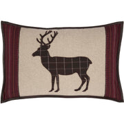 Wyatt Deer Applique Pillow Cover 14x22