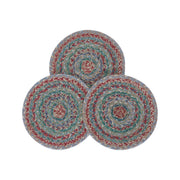 Multi Jute Trivet 8 inch Diameter Set of 3