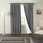 Annie Buffalo Black Check Blackout Panel 84x50