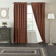 Heritage Farms Primitive Check Blackout Panel 84x40