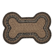 Espresso Indoor/Outdoor Medium Bone Rug 15x23